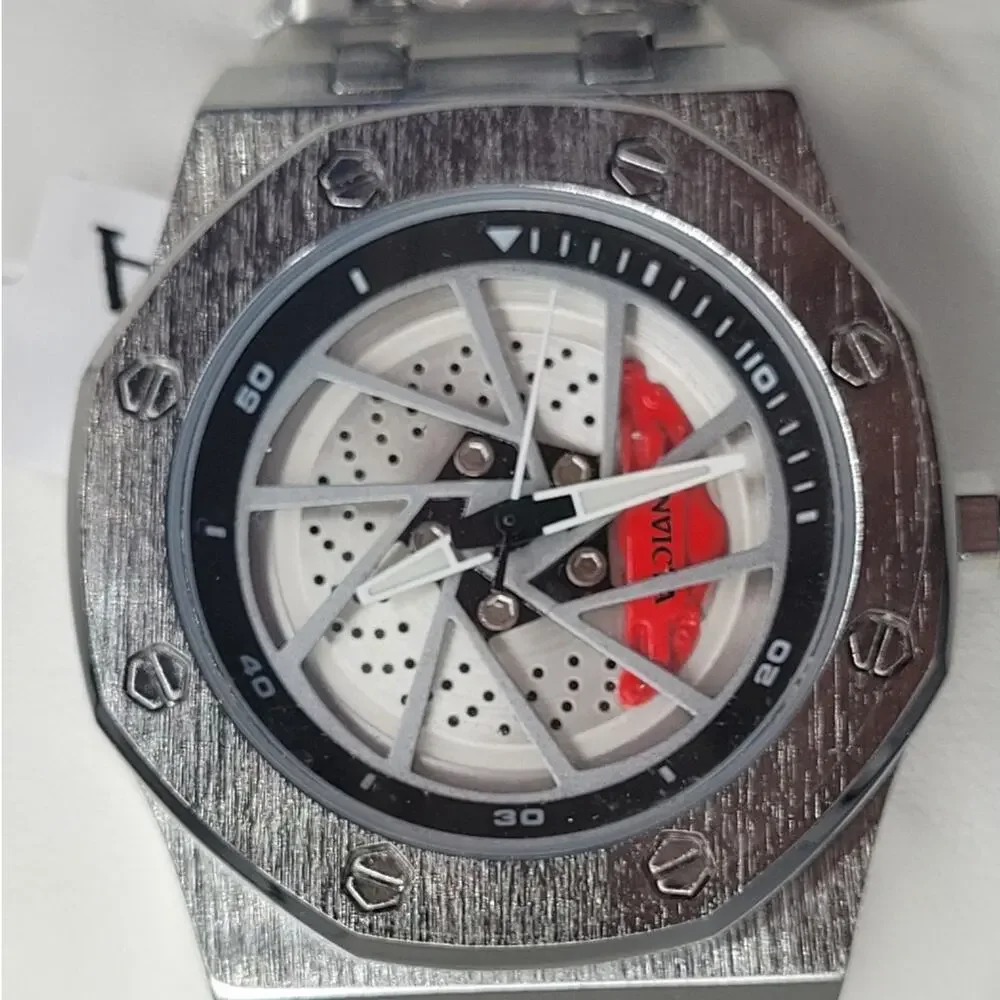 Invicta Speedway Rim 69485 Men's Racing Watch Brake Caliper Steel